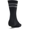 imageUnder Armour Unisex Adult Essential Crew Socks 6 Pairs001 Black  Black  Castlerock