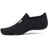 imageUnder Armour Unisex Adult Essential Ultra Low Tab Socks 6 Pairs001 Black  Black  Castlerock