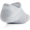 imageUnder Armour Unisex Adult Essential Ultra Low Tab Socks 6 Pairs015 Halo Gray  Halo Gray  Pink Elixir
