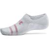 imageUnder Armour Unisex Adult Essential Ultra Low Tab Socks 6 Pairs015 Halo Gray  Halo Gray  Pink Elixir