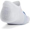 imageUnder Armour Unisex Adult Essential Ultra Low Tab Socks 6 Pairs102 White  White  Tech Blue
