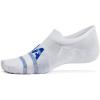 imageUnder Armour Unisex Adult Essential Ultra Low Tab Socks 6 Pairs102 White  White  Tech Blue