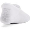 imageUnder Armour Womens Breathe Lite Ultra Low Socks 3 Pack100 White  White  Mod Gray