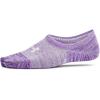 imageUnder Armour Womens Breathe Lite Ultra Low Socks 3 Pack535 Salt Purple  Mod Gray  White