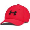imageUnder Armour Boys Heathered Blitzing 30 CapRed 601Black