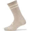 imageUnder Armour Unisex Adult Essential Crew Socks 6 Pairs279 Stone  Stone  Timberwolf Taupe
