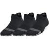 imageUnder Armour Womens Breathe Lite No Show Socks 3 Pack001 Black  Black  Jet Gray