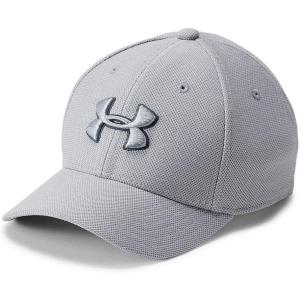 imageUnder Armour Boys Heathered Blitzing 30 CapSteel Stealth Gray Steel
