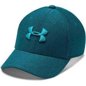 imageUnder Armour Boys Heathered Blitzing 30 CapTechno Teal Techno Teal Deceit