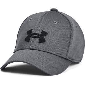 imageUnder Armour Boys Blitzing Cap Stretch Fit012 Pitch Gray   Black