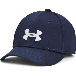 imageUnder Armour Boys Blitzing Cap Stretch Fit411 Midnight Navy   White