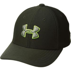 imageUnder Armour Boys Blitzing 30 CapArtillery Green Highvis Yellow Moss Green