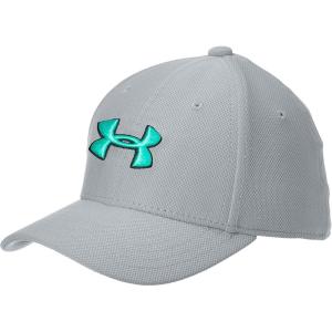 imageUnder Armour Boys Blitzing 30 CapSteel Black Green Malachite