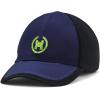 imageUnder Armour Womens Isochill Launch Run Wrapback410 Midnight Navy  Black  Highvis Yellow