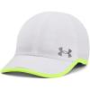 imageUnder Armour Womens Isochill Launch Wrapback100 White  Lime Surge  Reflective