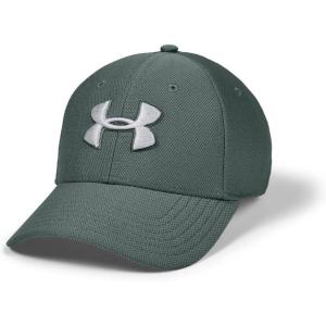 imageUnder Armour Mens UA Blitzing 30 CapLichen Blue 424Halo Gray