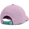 imageUnder Armour Girls Blitzing Cap Adjustable543 Purple Ace   Radial Turquoise