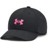 imageUnder Armour Girls Blitzing Cap Adjustable001 Black   Rebel Pink