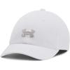 imageUnder Armour Girls Blitzing Cap Adjustable100 White   Metallic Silver