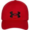 imageUnder Armour Mens Regular Blitzing Adjustable HatRed 601Black