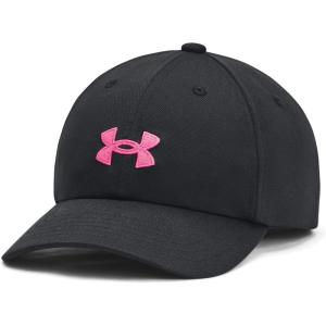 imageUnder Armour Girls Blitzing Cap Adjustable001 Black   Rebel Pink