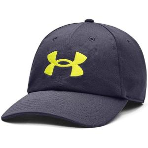 imageUnder Armour Mens Regular Blitzing Adjustable Hat558 Tempered Steel   Yellow Ray