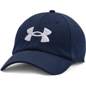 imageUnder Armour Mens Regular Blitzing Adjustable HatAcademy Blue 408Mod Gray
