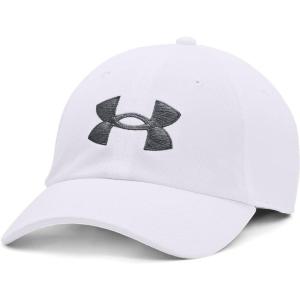 imageUnder Armour Mens Regular Blitzing Adjustable HatWhite 100Pitch Gray