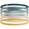 imageUnder Armour Womens Mini Athletic Headbands 6Pack716 Tourmaline Teal  Fresco Green  White