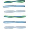 imageUnder Armour Womens Mini Athletic Headbands 6PackBoho Blue 451HighVis Yellow