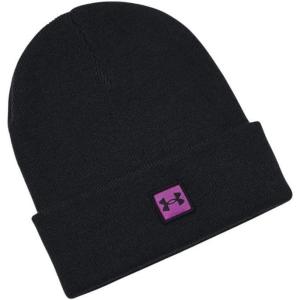 imageUnder Armour Unisex Halftime Cuff Beanie003 Black  Mystic Magenta  Black