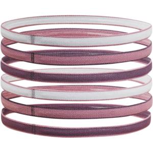 imageUnder Armour Womens Mini Athletic Headbands 6Pack697 Pink Elixir  Misty Purple  Misty Purple