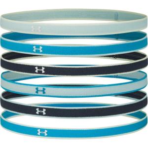 imageUnder Armour Womens Mini Athletic Headbands 6PackEquator Blue 417Seaglass Blue