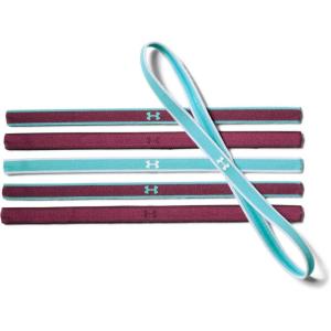 imageUnder Armour Womens Mini Athletic Headbands 6PackLevel PurpleBreathtaking Blue