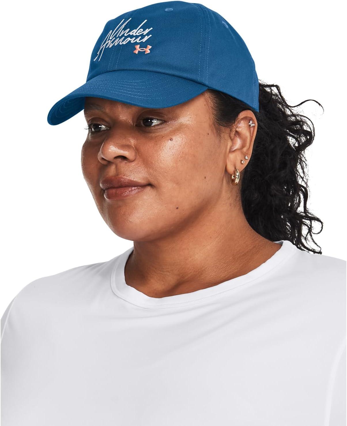 imageUnder Armour Womens Favorites Hat426 Varsity Blue  White  Bubble Peach