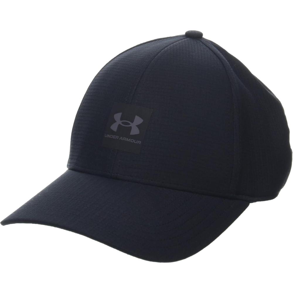 imageUnder Armour Mens Isochill ArmourVent Stretch Fit Hat001 Black   Castlerock
