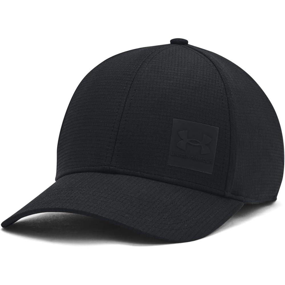 imageUnder Armour Mens Isochill ArmourVent Stretch Fit Hat002 Black   Black
