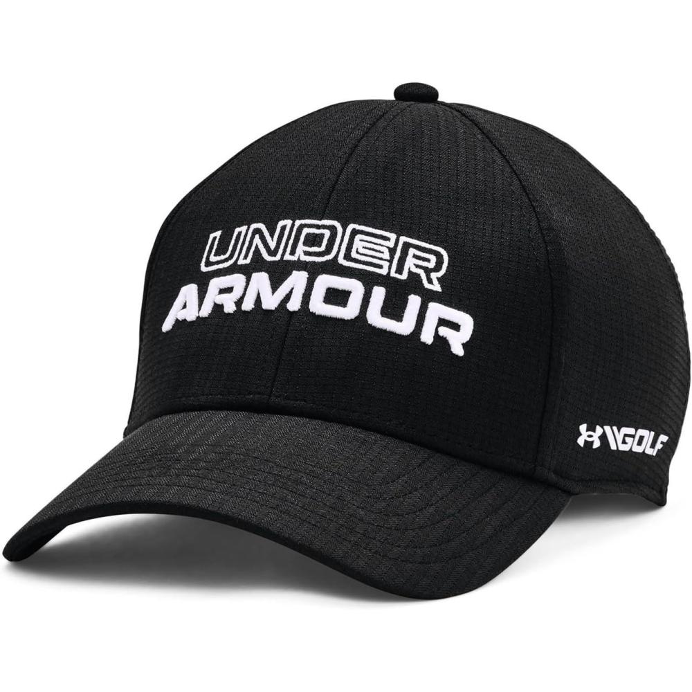imageUnder Armour Mens Jordan Spieth Tour HatBlack 001White