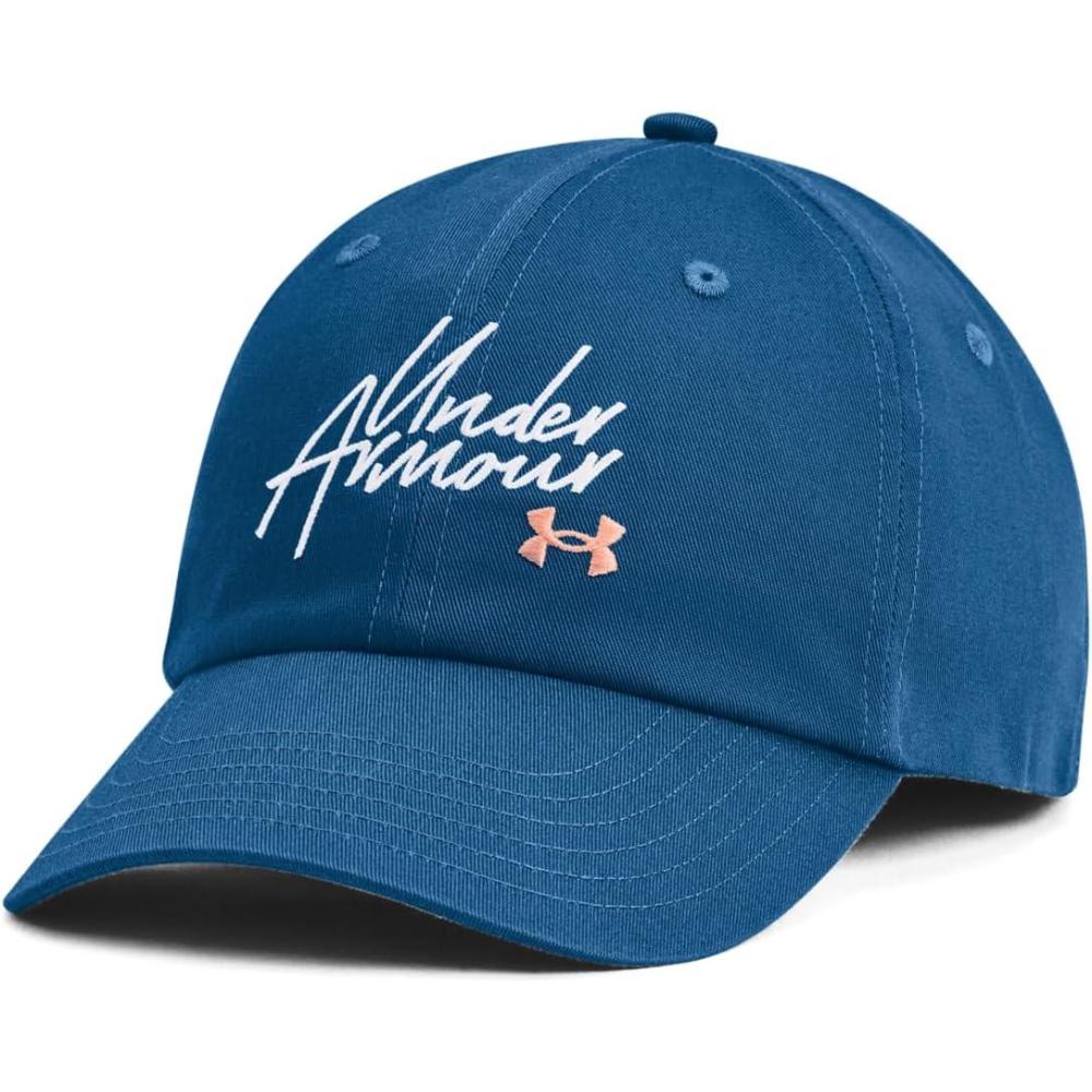 imageUnder Armour Womens Favorites Hat426 Varsity Blue  White  Bubble Peach