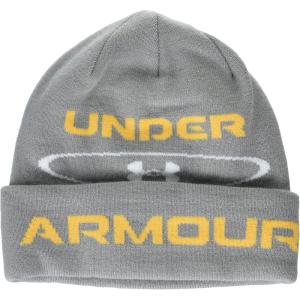 imageUnder Armour Boys Halftime Reversable Beanie294 Pewter   Rise
