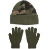imageUnder Armour Boys Beanie ampamp Glove Combo390 Marine Od Green   Marine Od Green