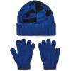 imageUnder Armour Boys Beanie ampamp Glove Combo432 Tech Blue   Tech Blue