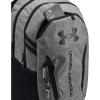 imageUnder Armour UnisexAdult Hustle 60 Backpack 003 BlackBlackBlack One Size Fits Most026 Castlerock Full Heather  Black  Black