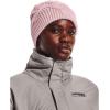 imageUnder Armour Womens Halftime Cable Knit Beanie647 Prime Pink  Prime Pink  White