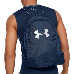 imageUnder Armour Adult Undeniable 20 Sackpack  Black 001Silver  One Size Fits AllAcademy Blue 408Silver
