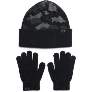 imageUnder Armour Boys Beanie ampamp Glove Combo001 Black   Black