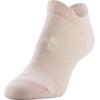 imageUnder Armour Womens Essential 20 Lightweight No Show Socks 6PairsBeta Tint Assorted Lockedin Fit