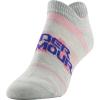 imageUnder Armour Womens Essential 20 Lightweight No Show Socks 6PairsHalo Gray Assorted Lockedin Fit