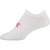 imageUnder Armour Womens Essential 20 Lightweight No Show Socks 6PairsWhite Assorted