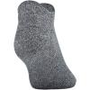 imageUnder Armour womens Essential 20 No Show Socks 6pairs DiscontinuedBlackExotic Bloom